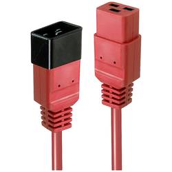 Lindy 30125 3m IEC-Verlängerungskabel, rot