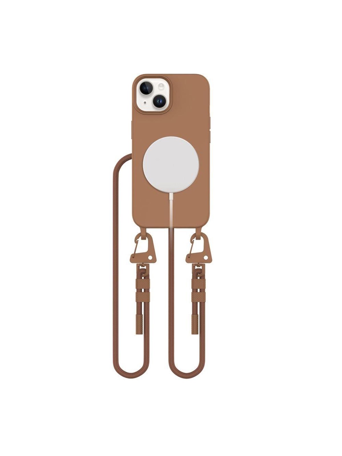 Tech-Protect MagNecklace MagSafe Case for iPhone 14 - Brown
