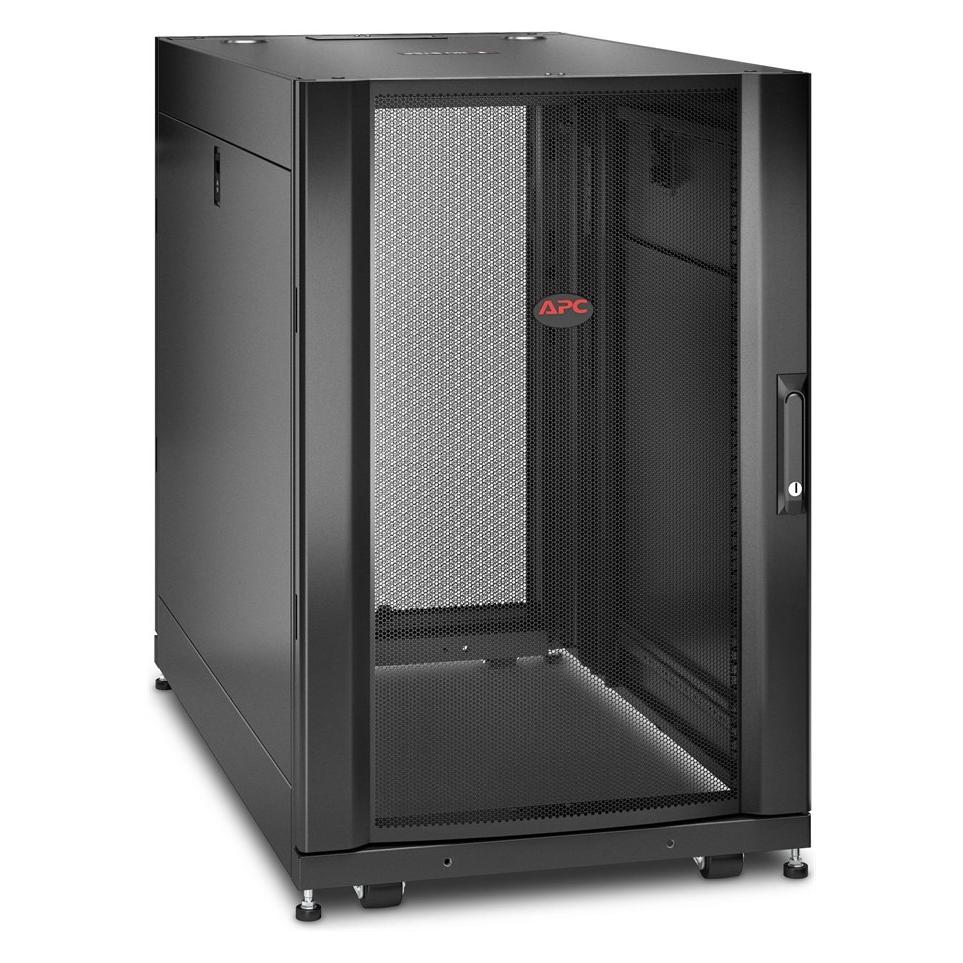APC Netzwerkschrank, 18HE / sw / 600*1070 (18 HE, 19 Zoll Rack) (AR3106)