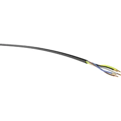 K+L H05VV-F 5G1,0mm2 sw Ring 50m