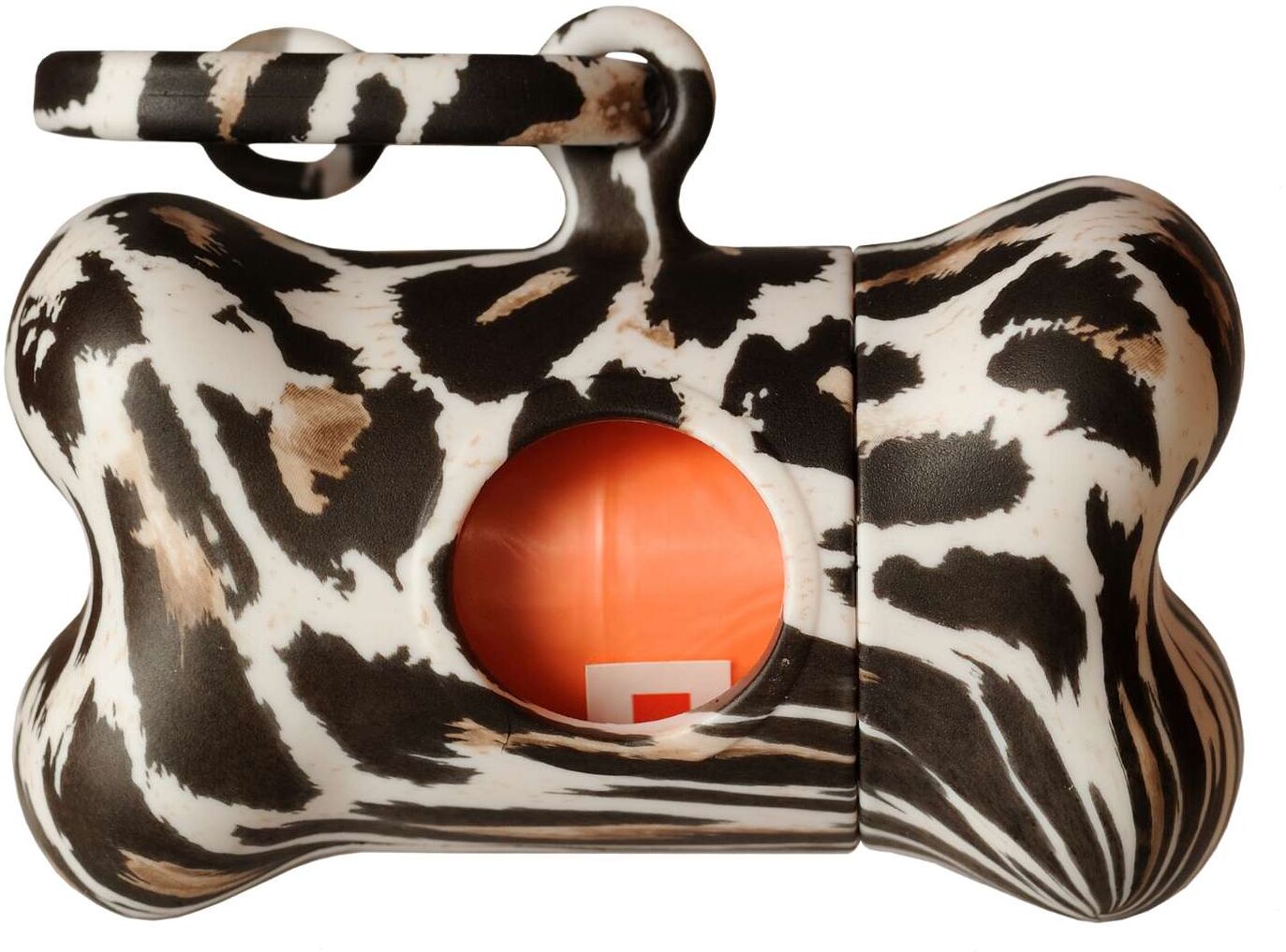 United Pets Porta Sacchetti Igienici Bon Ton Nano Jungle Maculato con Doppio Anello