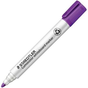 Staedtler Whiteboardmarker Lumocolor 351, violett, Rundspitze, Strichbreite 2mm, abwischbar