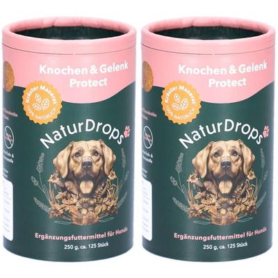 Naturdrops Knochen & Gelenk Protect f.Hunde x2 2x250 g