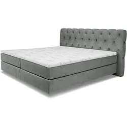 Boxspringbett SANSIBAR LANGEOOG - Bezug: Stoff