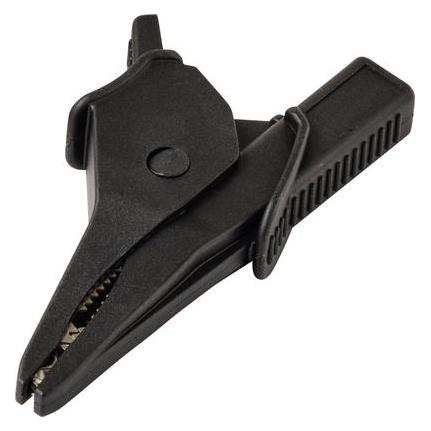 Voltcraft MSK-135 sw Krokodilklemme Steckanschluss 4 mm CAT IV 600 V, CAT III 10 (VC-17155615)
