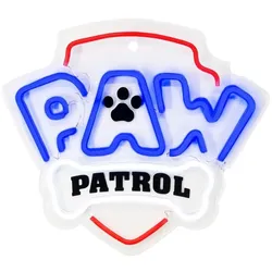 Private, Nachtlicht, Hängende Neon LED Paw Patrol auf Plexiglas - Logo OW-130146