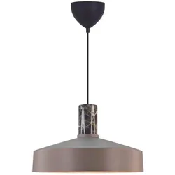 Nordlux, Pendelleuchte, Nordlux-Elvas Marmer-hanglamp-E27-Bruin (E27)