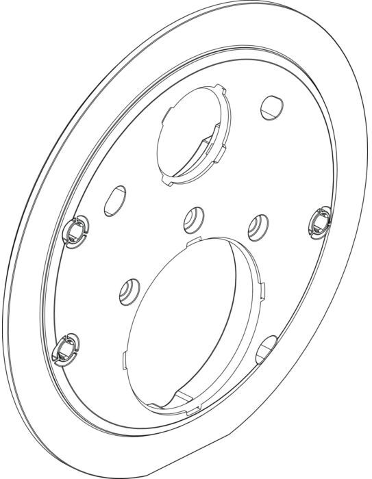 Ideal Standard f. UP-Arm., flach A860899NU