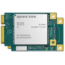 Quectel EC25-EUX miniPCI-e (Mini PCI Express), Netzwerkkarte, Schwarz