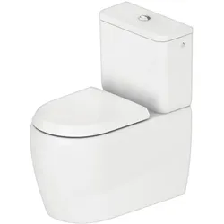Duravit Collection One Stand-Tiefspül-WC-Kombination 2021090000 39x60cm, 6 l, Rimless, weiß Hochglanz