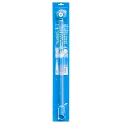 Deckenhalterung für Duschvorhangstage ALU blau 55 cm Deckenstütze