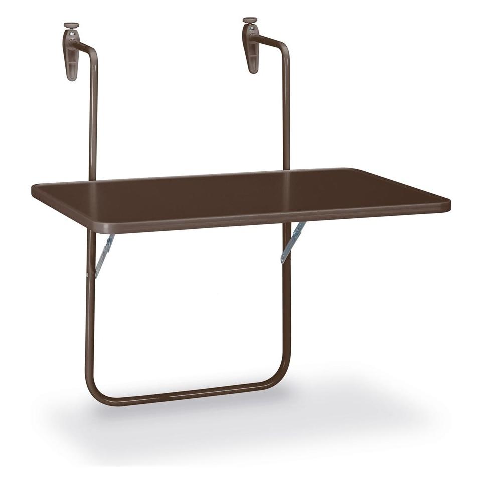 Best Balkonhängetisch Boy 40 x 60 H 5 cm braun (36506410)