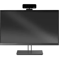 Dicota Webcam PRO Face Recognition (2 Mpx), Webcam, Schwarz