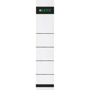Leitz 1643 grau 39 x 192mm Ordner Rückenschilder, 10 Stück