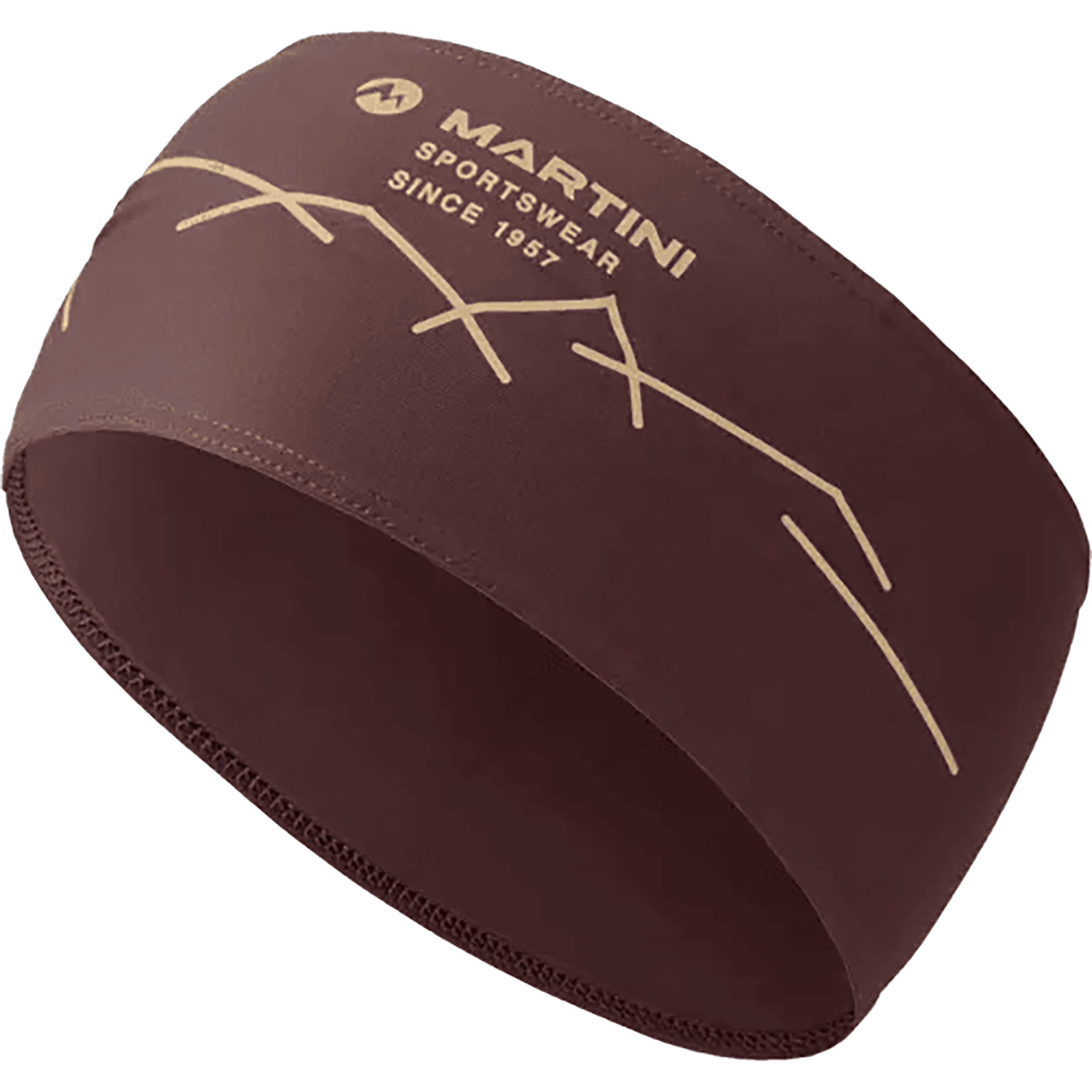 Martini Sportswear Ridge Damen Stirnbänder braun Trekking Elastisch