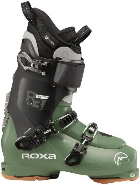 Mens Ski Boots Roxa R3 120 TI (26.5 - Tactic Green / Black)  - Green;Black - Size: 26.5