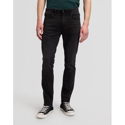 Skinny-fit-Jeans LEE "Extreme Motion", Herren, Gr. 33, Länge 34, schwarz (noise), Denim/Jeans, Obermaterial: 71% Baumwolle, 28% Polyester, 1% Elasthan, skinny fit lang, Jeans, Skinny fit
