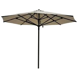 GREEN LOUNGE Push-up- Sonnenschirm UV80+ Sonnenschtz Ø3m, inkl.Schutzhülle