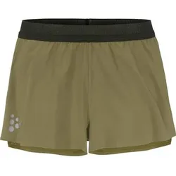 CRAFT Herren Shorts PRO HYPERVENT SPLIT SHORTS 2 M, Größe XL in Braun Braun