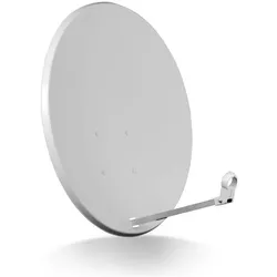 Corab SCHÜSSELANTENNE 80 CM HELL (COR-800SAE-J) (Parabolantenne), SAT Spiegel + SAT Antennen, Weiss