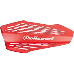 Polisport, Motorrad Zubehör, Handschutz (Mx Force) Modell Mit Universal-Montageset 22/28 Farbe Rot