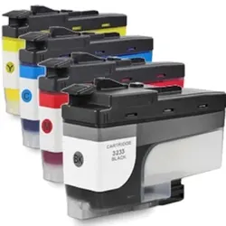 Kompatibel Brother LC-3233 XL Set 4 Druckerpatronen von Gigao