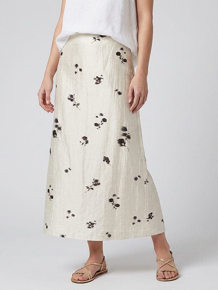 MOSS COPENHAGEN Rock "Rianne" in Creme/ Schwarz - S