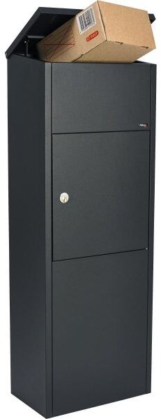 Allux 600 Pakkepostkasse, Sort