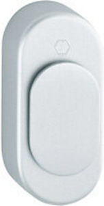 HOPPE Rosace ovale FT, RH16, U956V cache pivotant naturel mat anodisé (2209334)