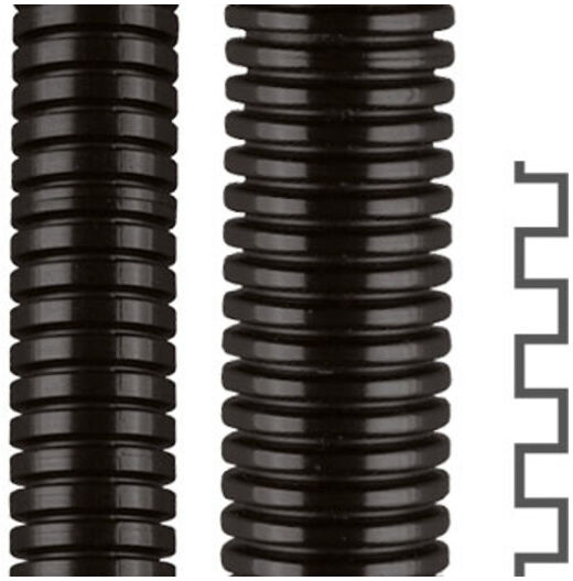 flexa Kunststoff-Wellschlauch ROHRflexPA6LAD18,5 schwarz IP68 (10261202014)
