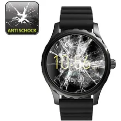 6x Panzerfolie für Fossil Q Wander SmartWatch Displayschutzfolie HD ULTRA KLAR