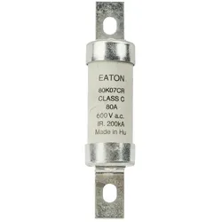 Eaton Sicherung, 80 A, 600 V DC, 80K07CR