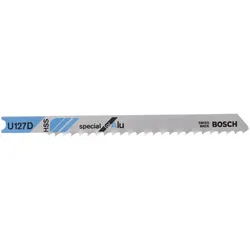 Bosch 3x Stichsägeblatt U 127 D Special for Alu - 2608631512