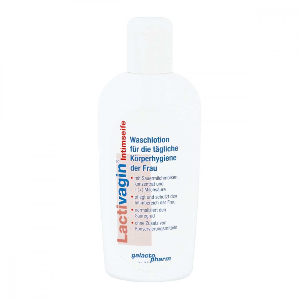 Galactopharm Dr. Sanders GmbH & Co. KG. Lactivagin Intimseife Flüssigseife 01867379