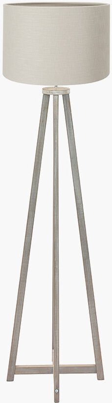 Canora Grey 161 H cm Traditional Floor Lamp Grey/Grey 161cm H X 45cm W X 45cm D
