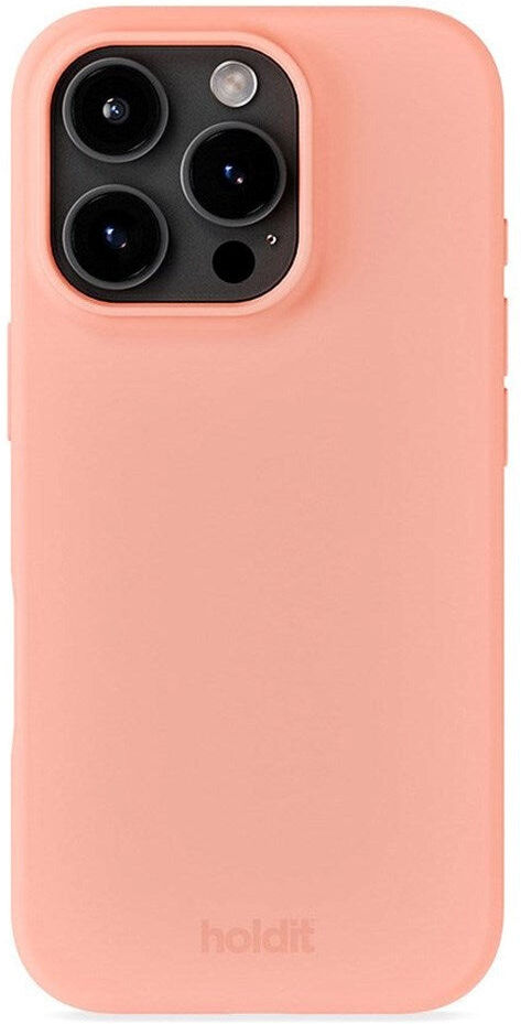 Holdit iPhone 16 Pro Max Soft Touch Silikone Cover - Pink Grape