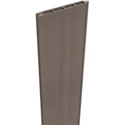 GroJa Solid Stecksystem Füllung 180 x 15 x 1,9 cm-terra