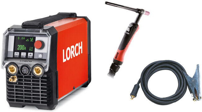Lorch Inverseur de soudage MicorTIG 200 ControlPro 2026 Offre spéciale (108.7127.0)