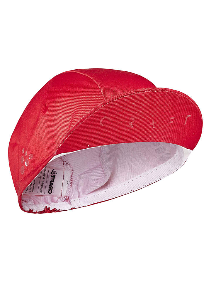 Craft Fahrradcap "Essence" in Rot - onesize