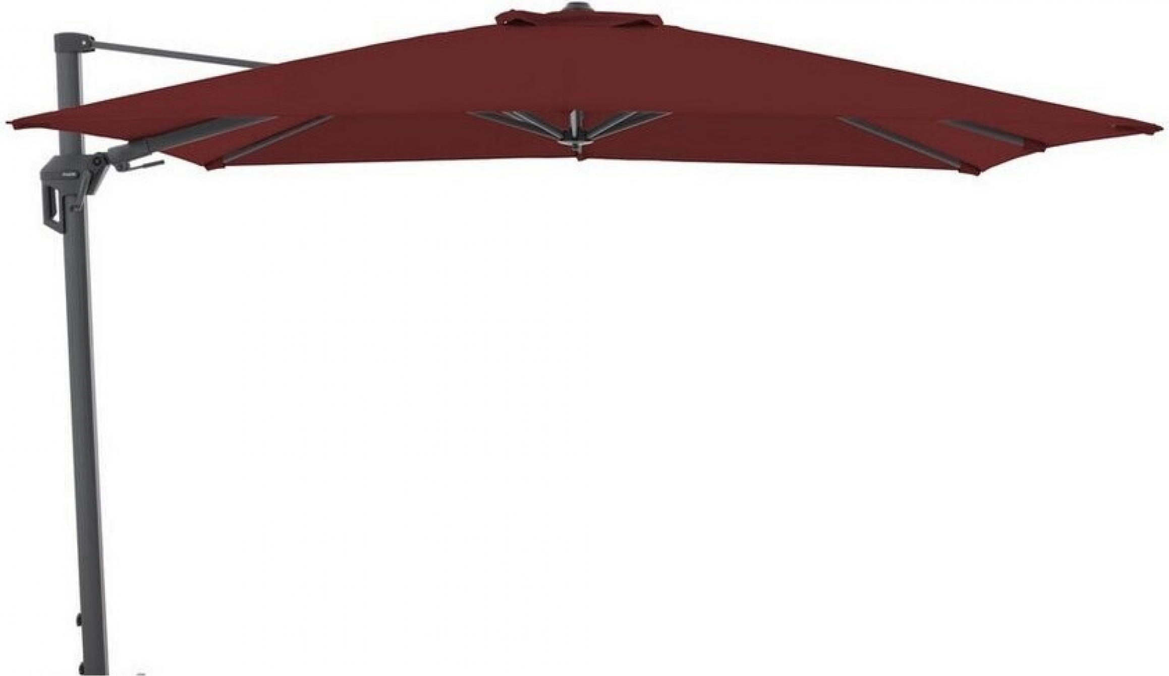 Doppler ACTIVE Pendel Green Edition 310 x 210 cm Pendelschirm Sonnenschirm Ampelschirm 4 Farben 833 Bordeaux