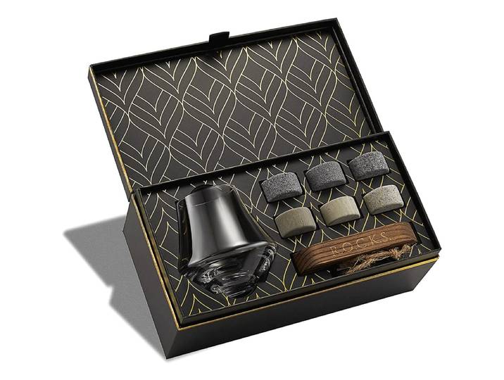Nosing Whiskeyglas mit Kühlsteinen Geschenkset