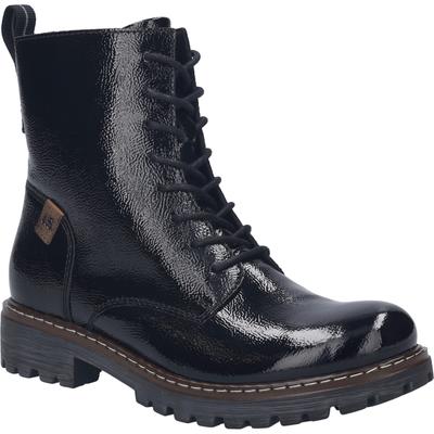 Stiefelette JOSEF SEIBEL "Melinda 02, schwarz", Damen, Gr. 41, schwarz, Obermaterial: 100% Rindsleder Leather cow., Schuhe Stiefelette