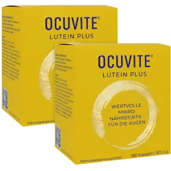Ocuvite Lutein Plus Kapseln 2X180 St