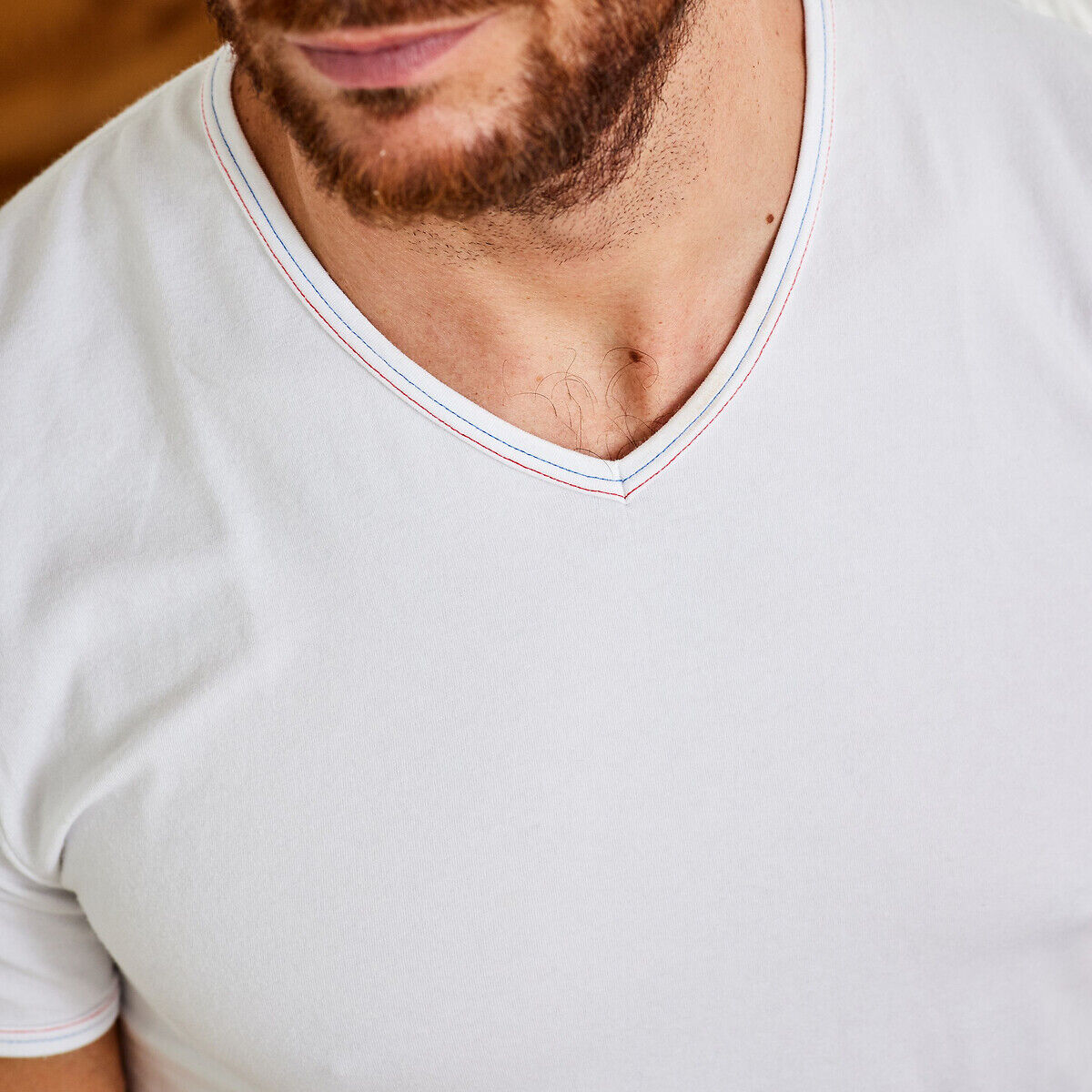 EMINENCE T-shirt col V manches courtes