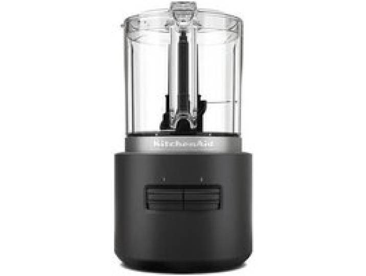 Hachoir sans fil - KITCHENAID - 5KFCR500BM - Noir - Compact - 2 vitesses + pulse