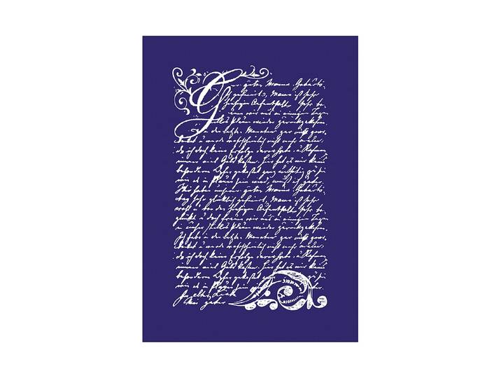 Rayher Siebdruck-Schablone Vintage Poesie DIN A5