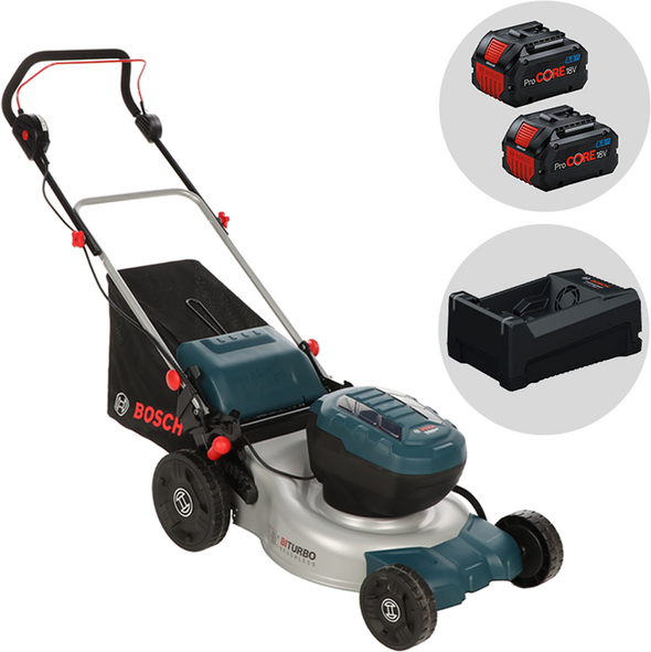 Bosch Professional GRA 18V2-46  Akku-Rasenmäher 2x18V 12Ah