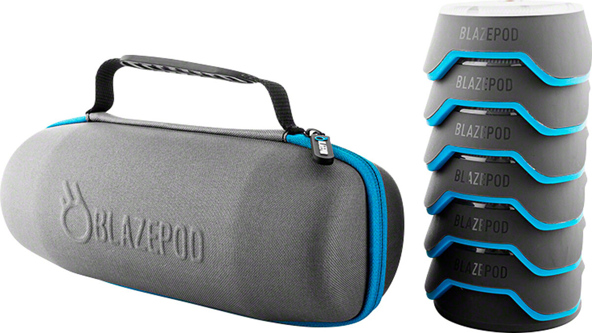 BlazePod Trainer Kit Reflex- und Reaktionstraining 6 Pods inkl. Case