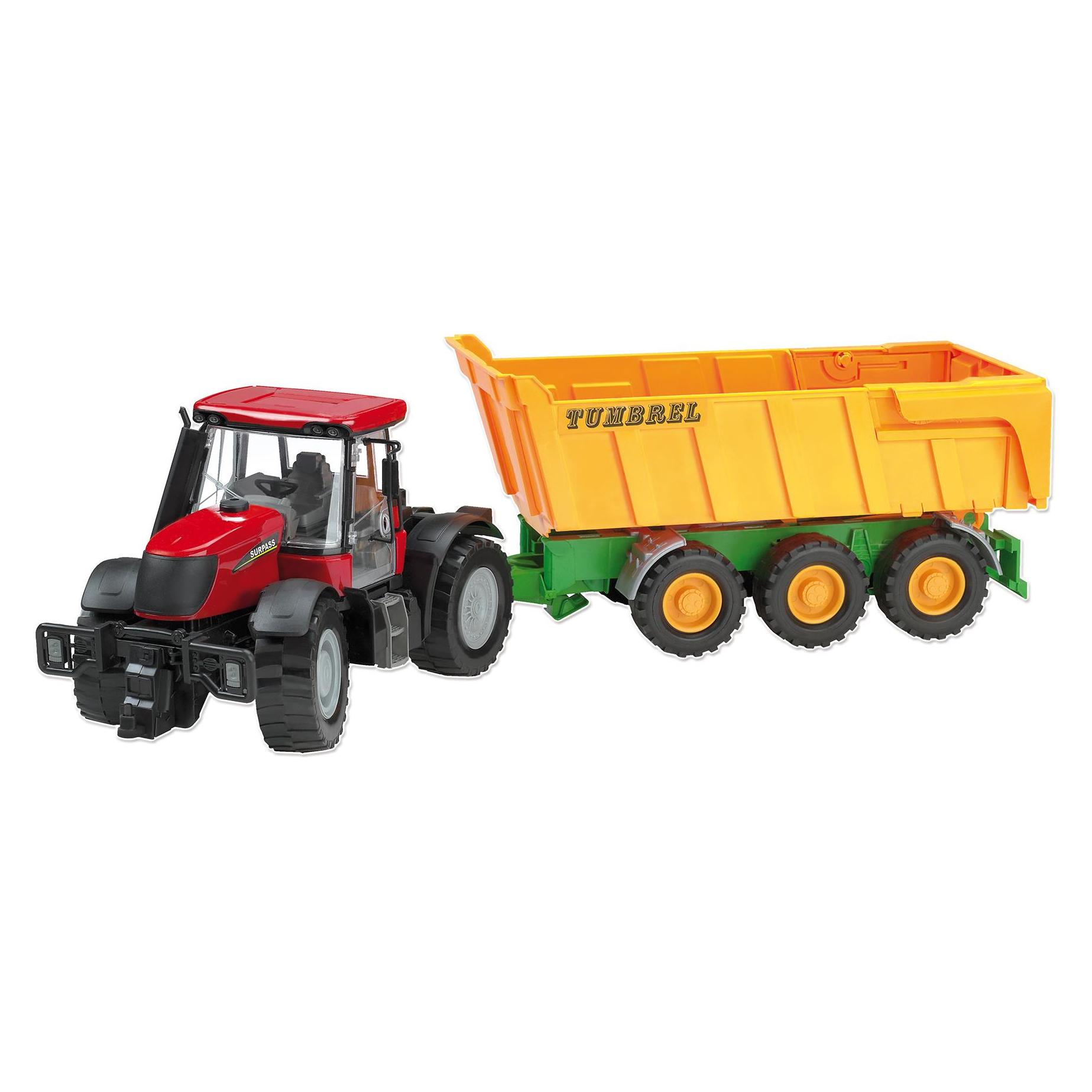 Rs Toys Maxi Agripower Friction Tractor with Body (9572)
