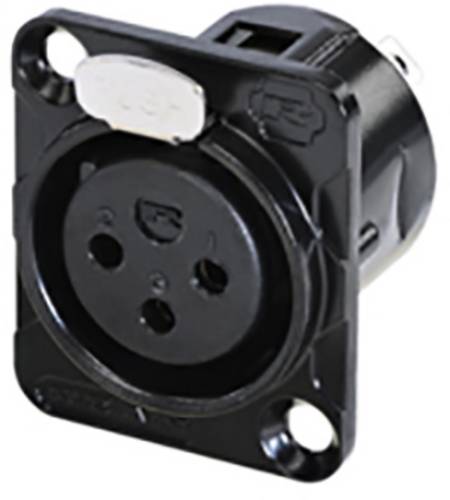 Rean AV RC3FDL-B XLR-Steckverbinder Buchse, Einbau Polzahl: 3